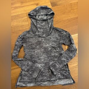 Lululemon Athletica Black and White Patterned Hoodie